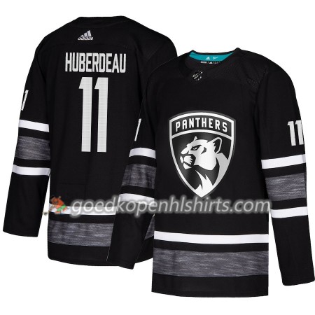 Florida Panthers Jonathan Huberdeau 11 2019 All-Star Adidas Zwart Authentic Shirt - Mannen